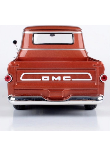 Motor Max Koleksiyon 1 / 24 Ölçek 1958 Gmc 100 Pickup Model Metal Araba Turuncu