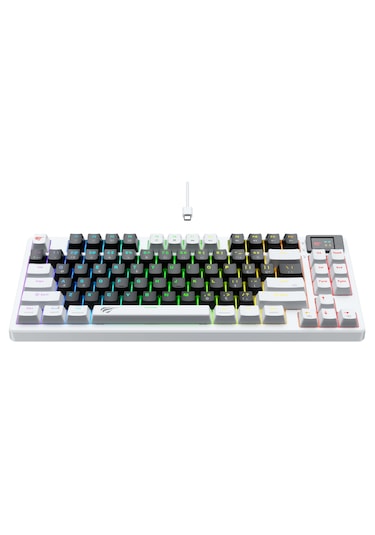 Havit Gamenote KB884L RGB Mekanik Brown Switch Türkçe Klavye