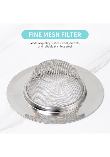 Xindoker Kapaklı Paslanmaz Çelik Mutfak Lavabo Filtresi - Tükenmez Korumalı Geri Kalıntı Engelleme Aleti Çok Renkli