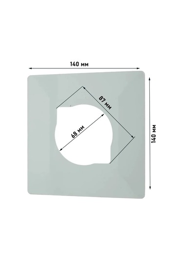 Bylectrıca Çıkartmalı Prizler Açık Gri 3 Adet 363562375