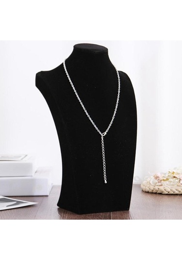 Trendooze Zincir Takı Manken Kolye Homyl Büstü Jw