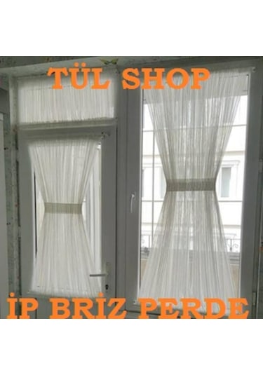 Briz Tül Perde Kapı Ve Camlar Için Pratik Kullanışlı Perde (423352459)