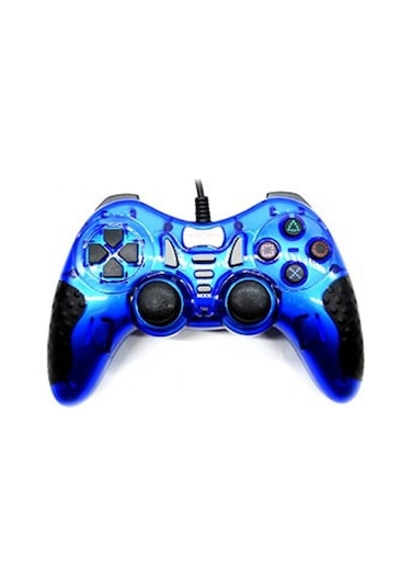 Platoon Usb Bilgisayar Oyun Kolu Gamepad Joystick Mavi