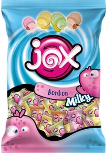 Jox Meyve ve Süt Aromalı Sıvı Dolgulu Bonbon Şekerleme 200 x 5 G