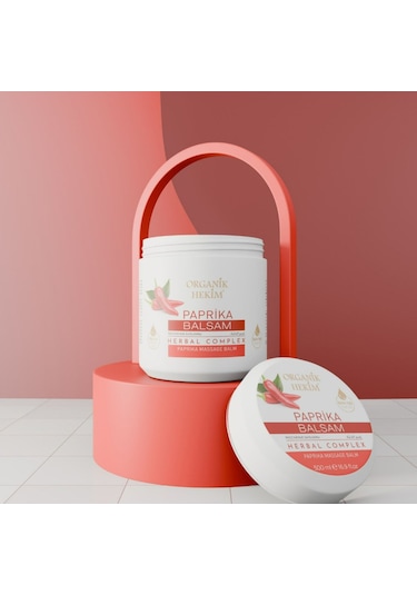 Paprika Biberli Balsam Kas Eklem Ve Besleyici Masaj Jeli 500 Ml