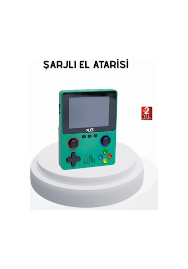 Ceylan Adam 3.5 İnç Ips Ekranlı Taşınabilir Oyun Konsolu Ergonomik Çift Tetikli