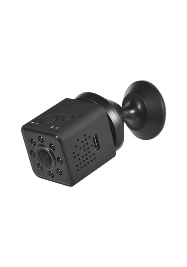 Yifomall "sq23 Taşınabilir Wifi Gece Görüşlü 1080p Mini Kamera - Geniş Açılı, Su Geçirmez Kılıflı" Siyah