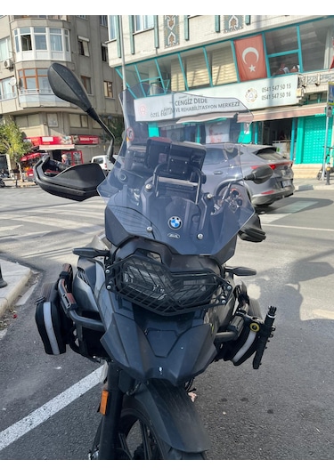 2023-25 Bmw F800 Gs Uzun Ön Cam Açık Füme Zeus 4mm 52cm F800gs