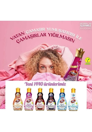Komşu Çatlatan Yumuşatıcı 60 Yıkama 1440 Ml Diğer
