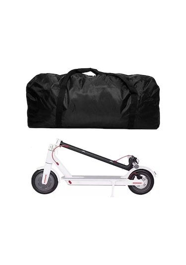 Xbyc 096 Elektrikli Scooter Taşıma Çantası Su Geçirmez Kumaş Siyah