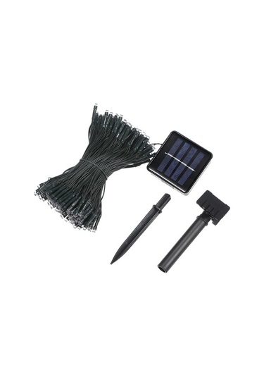 Ulzyvf Güneş Enerjili 200 Led Su Geçirmez Bahçe Işıkları, Noel Parti Dekorasyon Aydınlatma