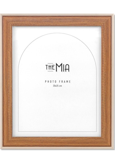 The Mia Retrato Fotoğraf Çerçevesi Krem 25x20 Cm