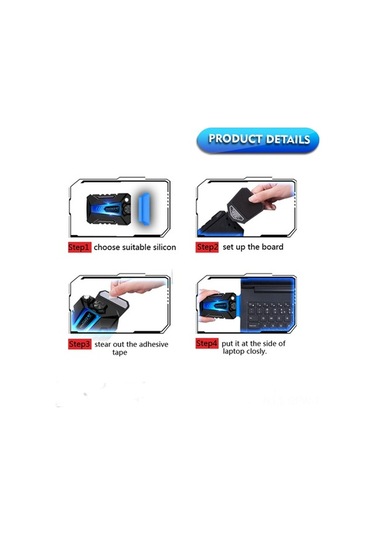 Besthome1 Çevresel Usb Laptop Soğutucu: Sessiz Vakum Fanı İle Hızlı Soğutma, Oyun Ve Günlük Kullanım İçin