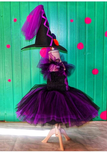 Pano Kids Halloween Kostümü Fuşya