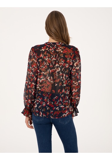 Pierre Cardin Kadın Lacivert Bluz 50314085-vr033 Lacivert