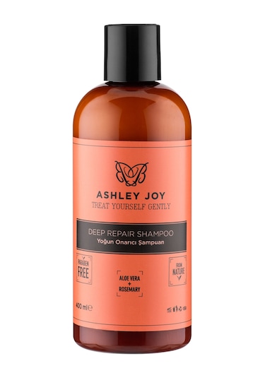Ashley Joy Yoğun İşlem Görmüş ve Yıpranmış Saçlara Özel Yoğun Onarıcı Şampuan 400 ML