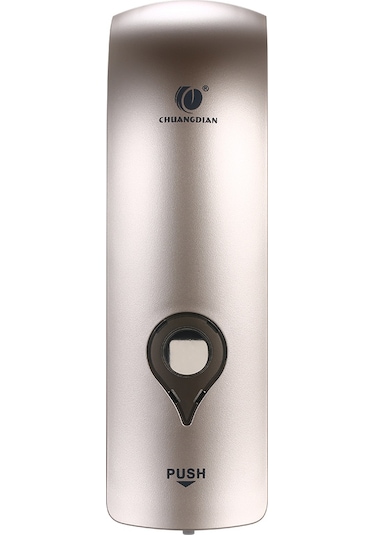 Hombey Duvar Takılı 300ml El Sabunu Dispenseri - Manuel Basma Tipi, Duş Jeli/şampuan Depolayıcı, Delme Gerekiyor, Şampanya Altın Rengi Cd-1049d Şampanya Altın