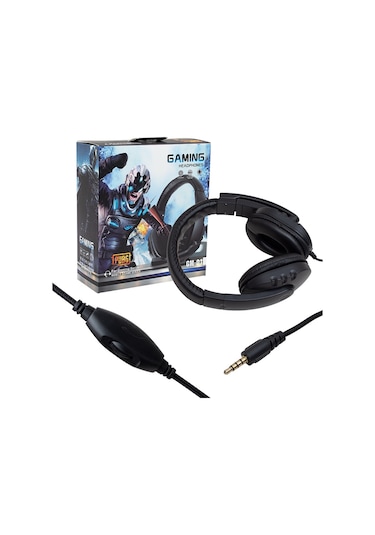 HELLO HL-5351 3.5MM STEREO KABLOLU LEDLİ MİKROFONLU OYUNCU KULAKLIK SİYAH