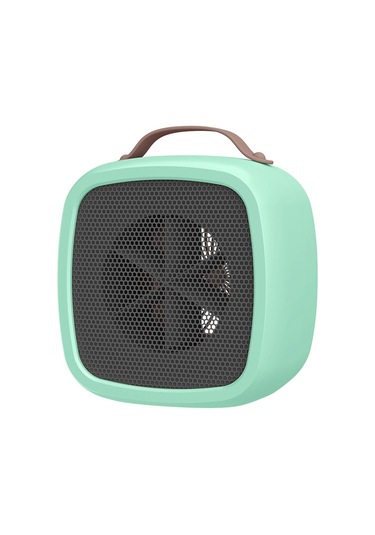 Cbtxglobal 500 W Taşınabilir Elektrikli Isıtıcı Yeşil