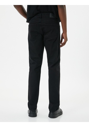 Koton Slim Fit Kot Pantolon - Brad Jean Siyah 4sam40188nd 4SAM40188ND999 Siyah Koton Slim Fit Kot Pantolon - Brad Jean Siyah 4sam40188nd 4SAM40188ND999 Siyah