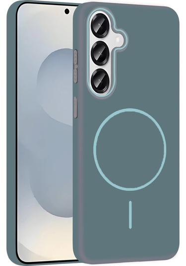 Özel Joko Galaxy S25 Broş Magsafe Kapak - Turkuaz Fırsat