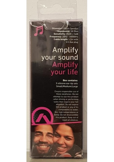 Amplify 1002-BKPK Revolutionary Series Kulak İçi Kulaklık