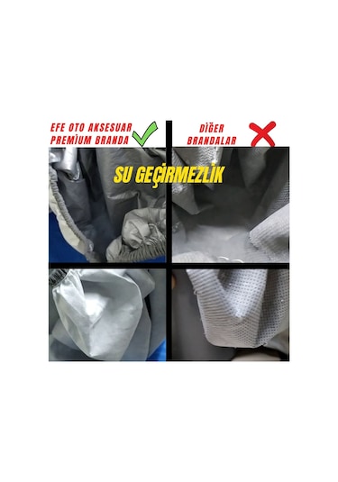 Bisiklet Koruyucu Branda Su Geçirmez Örtü Çadır Gri