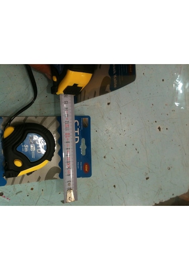 Std Kılıflı Stoperli Şerit Metre 5 Metre Çelik