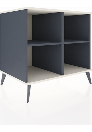 Kronos Şifonyer 2 Raflı 88x59x80 Antrasit-aytaşı/antrasit Aytaşı/antrasit