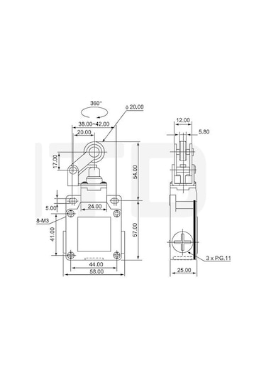 Glorious Csa012 Metal Makara Kol Yatay Switch