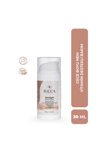 Lucca Beauty Zennight Gece Kremi 30 ML