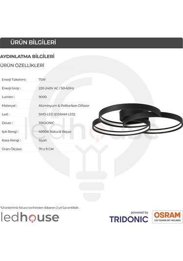 Half Olympic Modern Led Avize Sarkıt Linear Aydınlatma