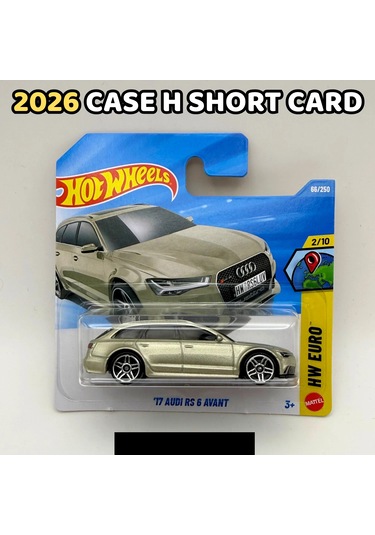Hot Wheels 1/64 '17 Audi Rs 6 Avant Bej