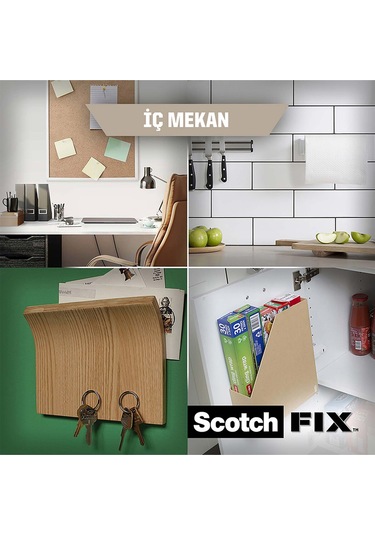 Scotch İç Mekan Güçlü Montaj Bandı 19mmx1,5m