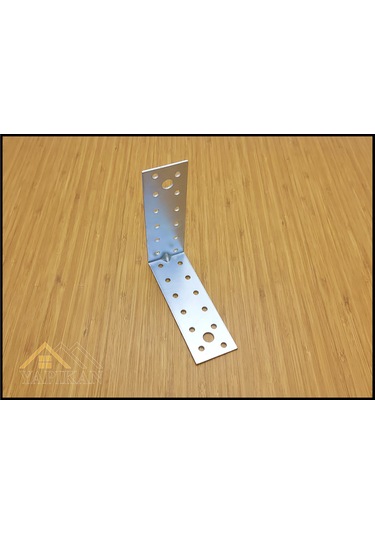 Deprem Mobilya Dolap Sabitleme Aparatı Seti 40x120x120mm - L Demir Gönye Köşebent