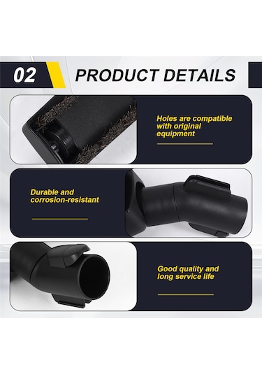 Yedek Set Sbb Parke Çarpışma Önleyici Pürüzsüz Zemin Fırçası