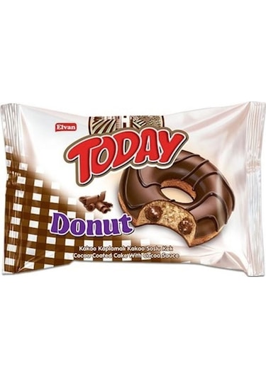 Today Donut Kek Kakaolu 35 Gr. 24 Adet (1 Kutu)