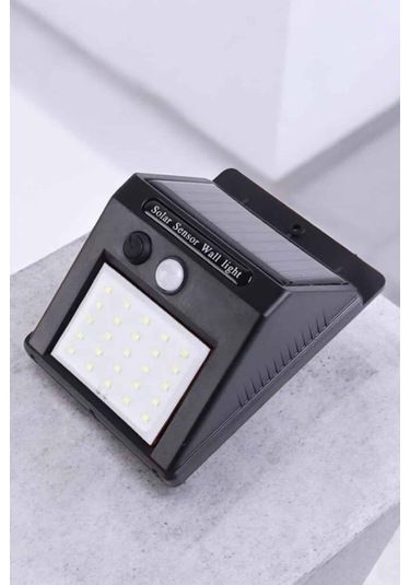 Güneş Enerjili Bahçe Lambası Solar Gece Aydınlatma Sensörlü Lamba