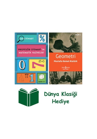 Profesör Stewart'ın Matematik Hazineleri + Geometri + Dünya Klasiği Hediye