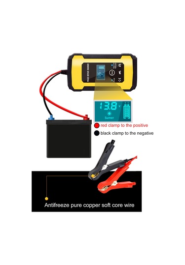 Padalink 12v Akıllı Şarj Cihazı - Otomatik Bakım, Lcd Ekranlı, Araç Ve Tekne Aküleri İçin