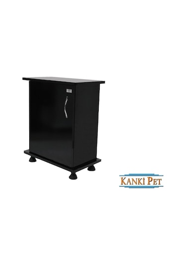 Kanki Pet İthal Akvaryum Mdf Siyah Sehpa 50 x 30 x 67 CM