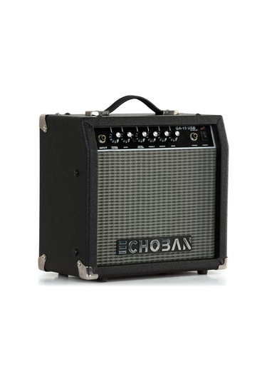 Echoban Ga15usb 15 Watt Siyah Gitar Amfisi Usb