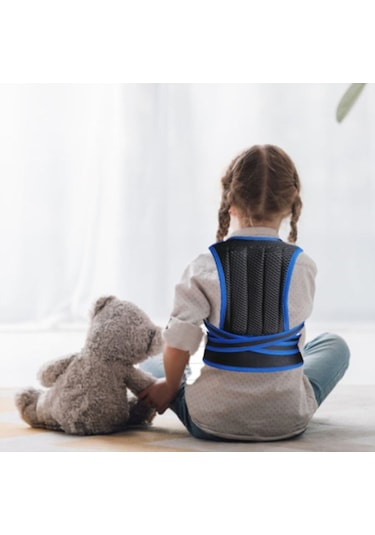 Çocuk Dik Duruş Korsesi Kamburluk Önleyici Çocuk Korsesi Dik Durma Aparatı