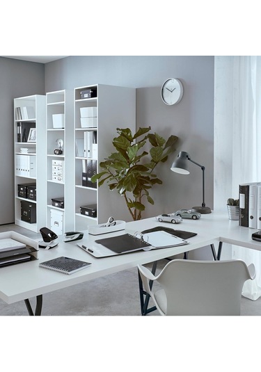 Leitz Active Wow A4 Plastik Kapaksız Sekreterlik Beyaz Beyaz