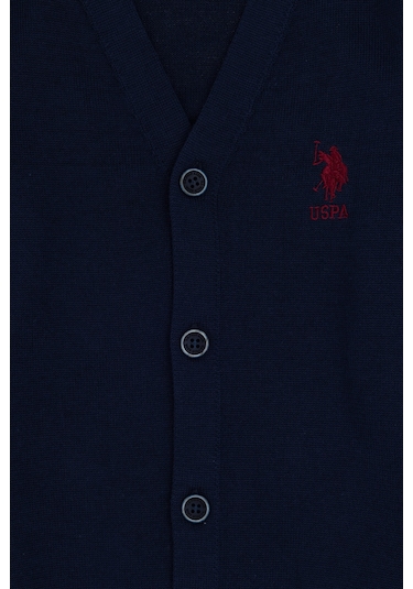 U.s. Polo Assn. Erkek Çocuk Lacivert Hırka Triko 50295571-vr033 Lacivert