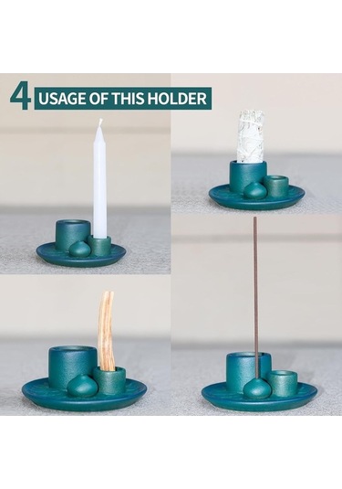 : Ulzyvf Seramik Tütsülük Tasarımı, Reedark Mavi, El İşçiliği 4'ü 1 Arada