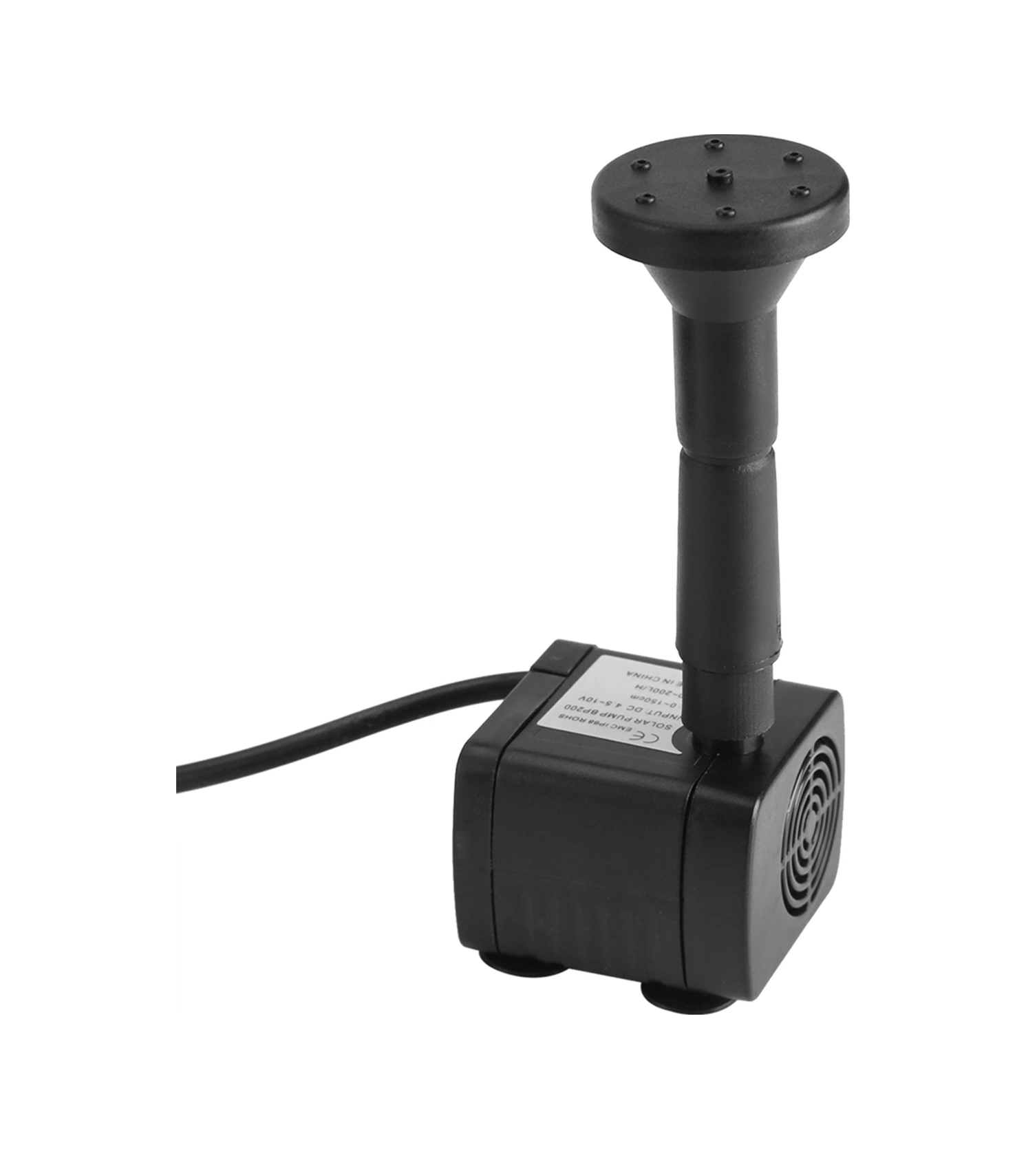 Mufunye Güneş Enerjili 1.8w Mikro Zenginleştirici Fıskiye - 18x12cm - Havuz, Akvaryum, Bahçe İçin Hızlı Başlangıç Ve Yüksek Verim