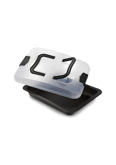 Guardini Bake Away Fırın Tepsisi 24x32 Cm Siyah