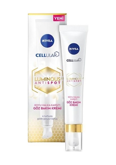 Nivea Cellular Luminous 630 Koyu Halka Karşıtı Göz Bakım Kremi 15 ML