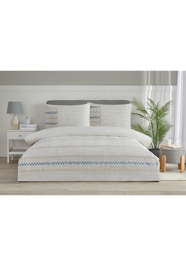 Özdilek Woven Stripe Çift Kişilik Nevresim Takımı Desenli